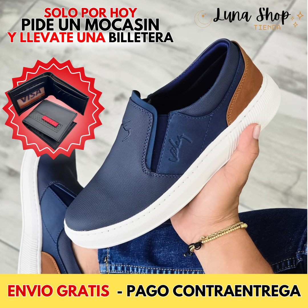 PIDE UN MOCASIN Y LLEVA GRATIS BILLETERA